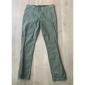 English Laundry Men's Stretch Twill Breeze Green Chino Pants Size 30x30